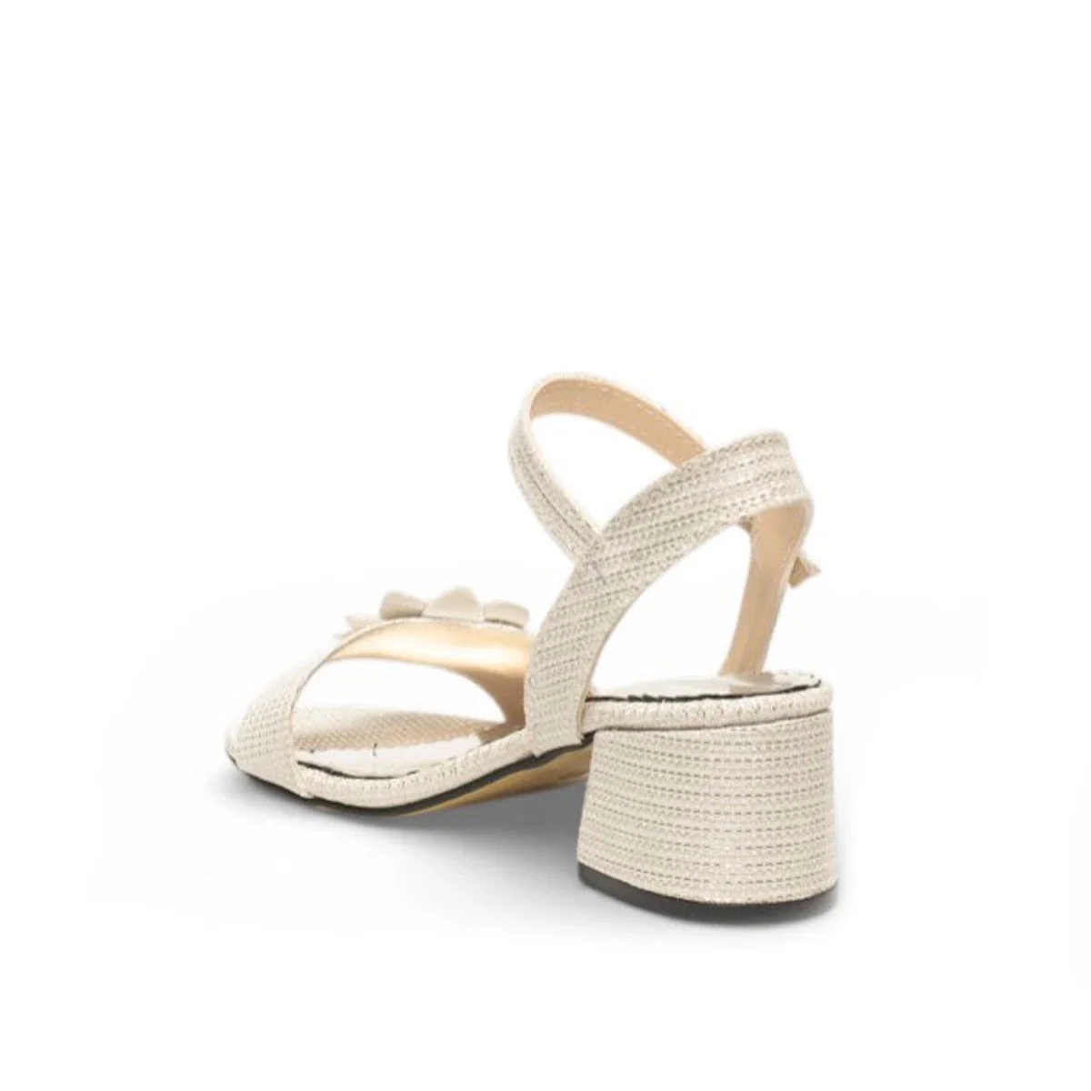 Genel Filet Topuklu Sandalet Hf093 Sedef - Görsel 3