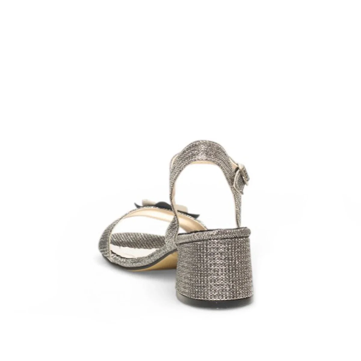 Genel Filet Topuklu Sandalet Hf093 Platin - Görsel 3