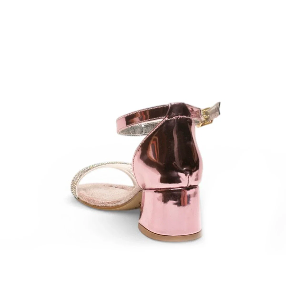 Genel Patik Topuklu Sandalet Hp090 Ayna Pudra - Görsel 3