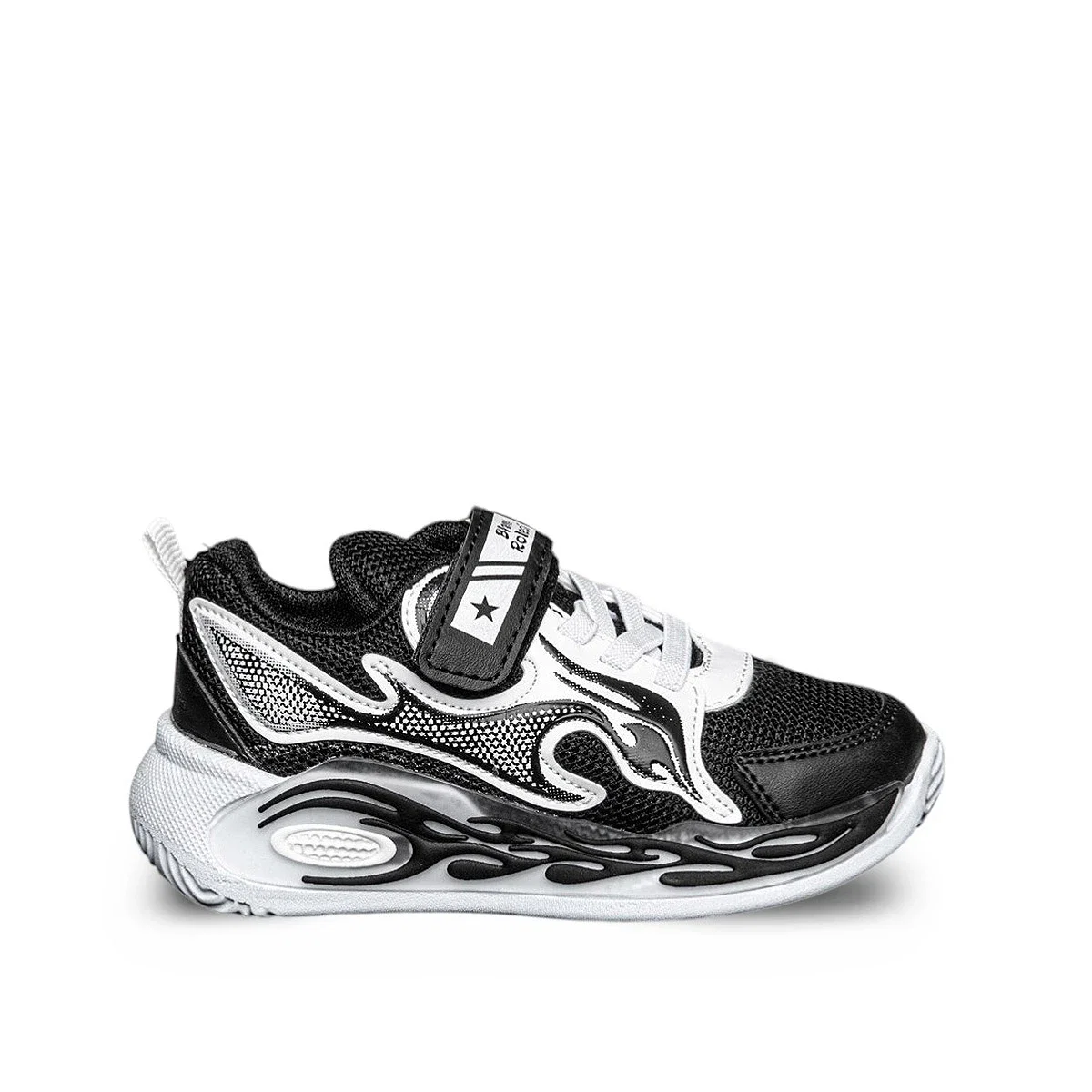 Rolesi Patik 0-23 Anorak Siyah Beyaz - Görsel 1