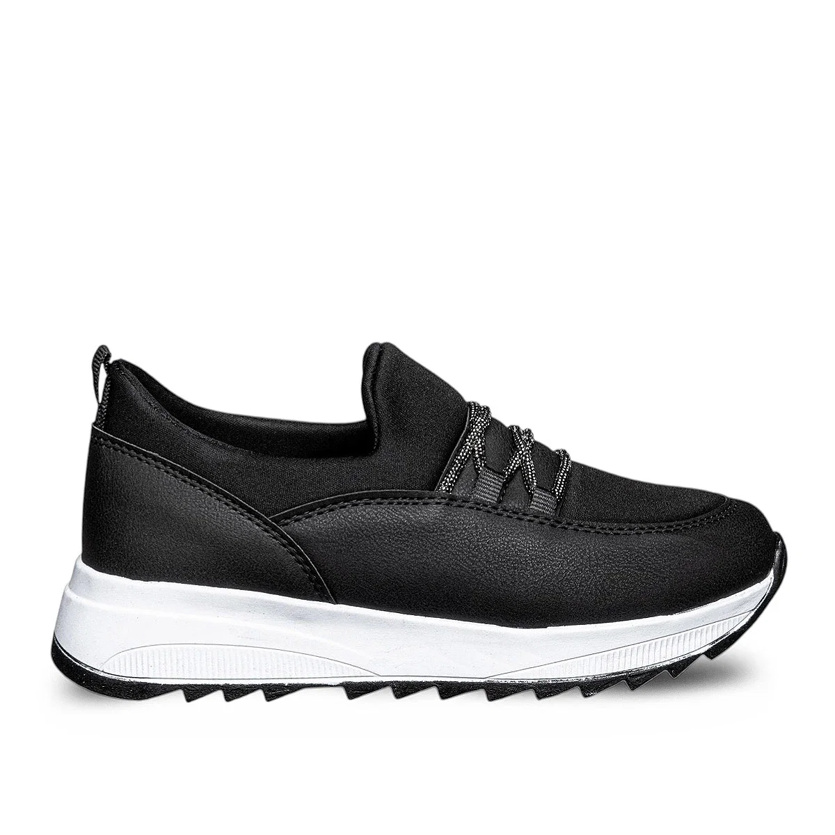 Tempo Zenne 571 Streç Siyah Beyaz - Görsel 1