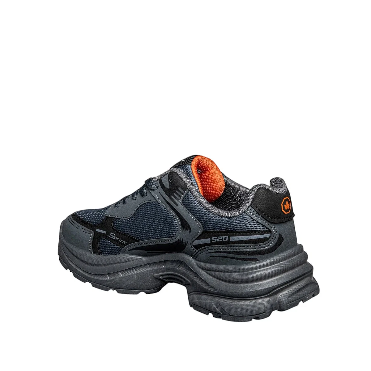 Wanderfull Garson 4334 Anorak Füme Siyah Oranj - Görsel 3