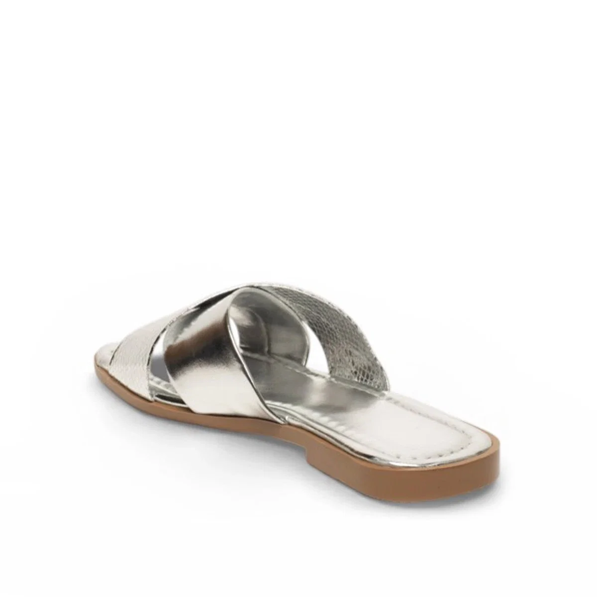 Genel Zenne Terlik 101-1 Metalik Gümüş - Görsel 3