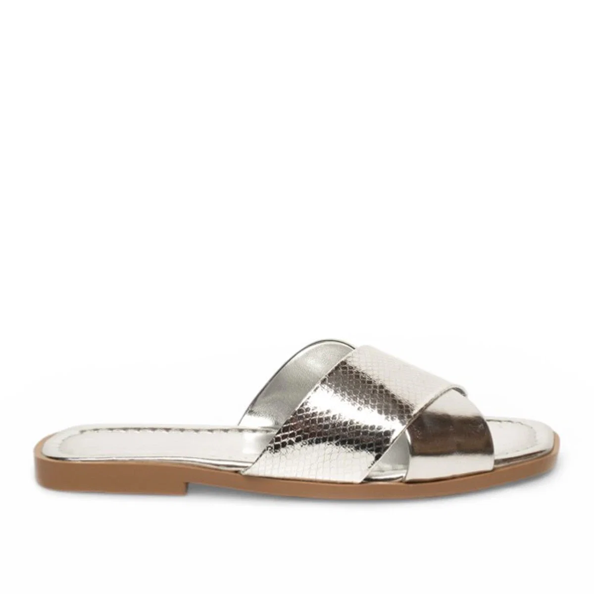 Genel Zenne Terlik 101-1 Metalik Gümüş - Görsel 1