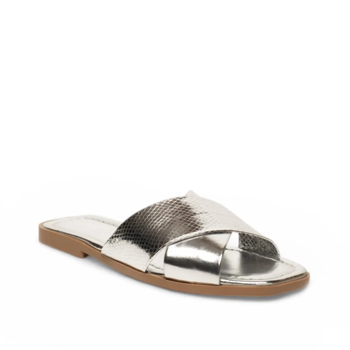 Genel Zenne Terlik 101-1 Metalik Gümüş - Görsel 2