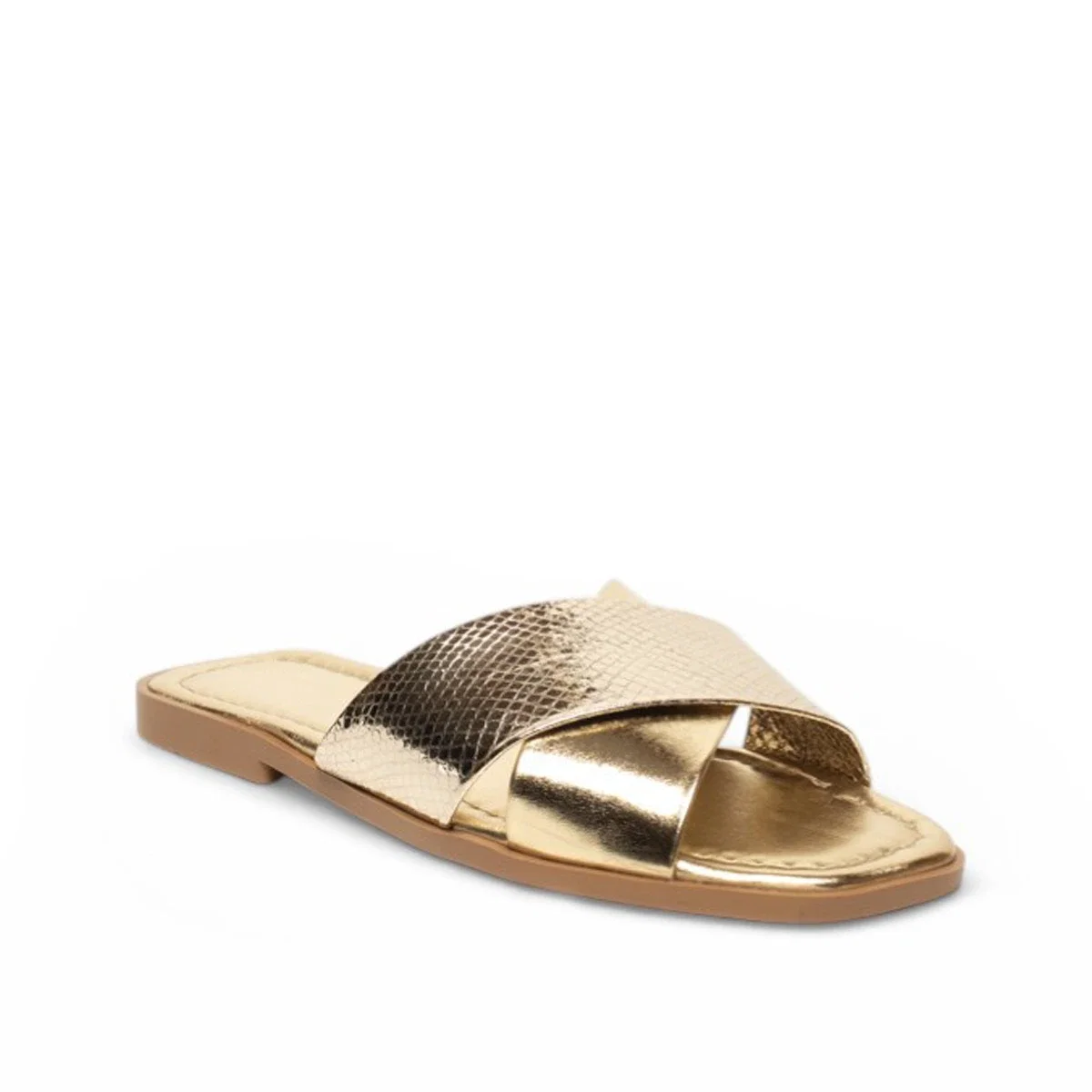 Genel Zenne Terlik 101-1 Metalik Altın - Görsel 2