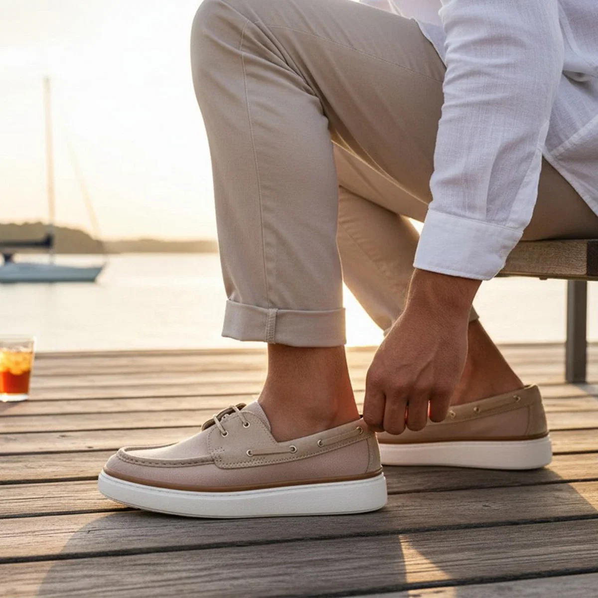 Conteyner Erkek 614 Keten Vizon - Görsel 4