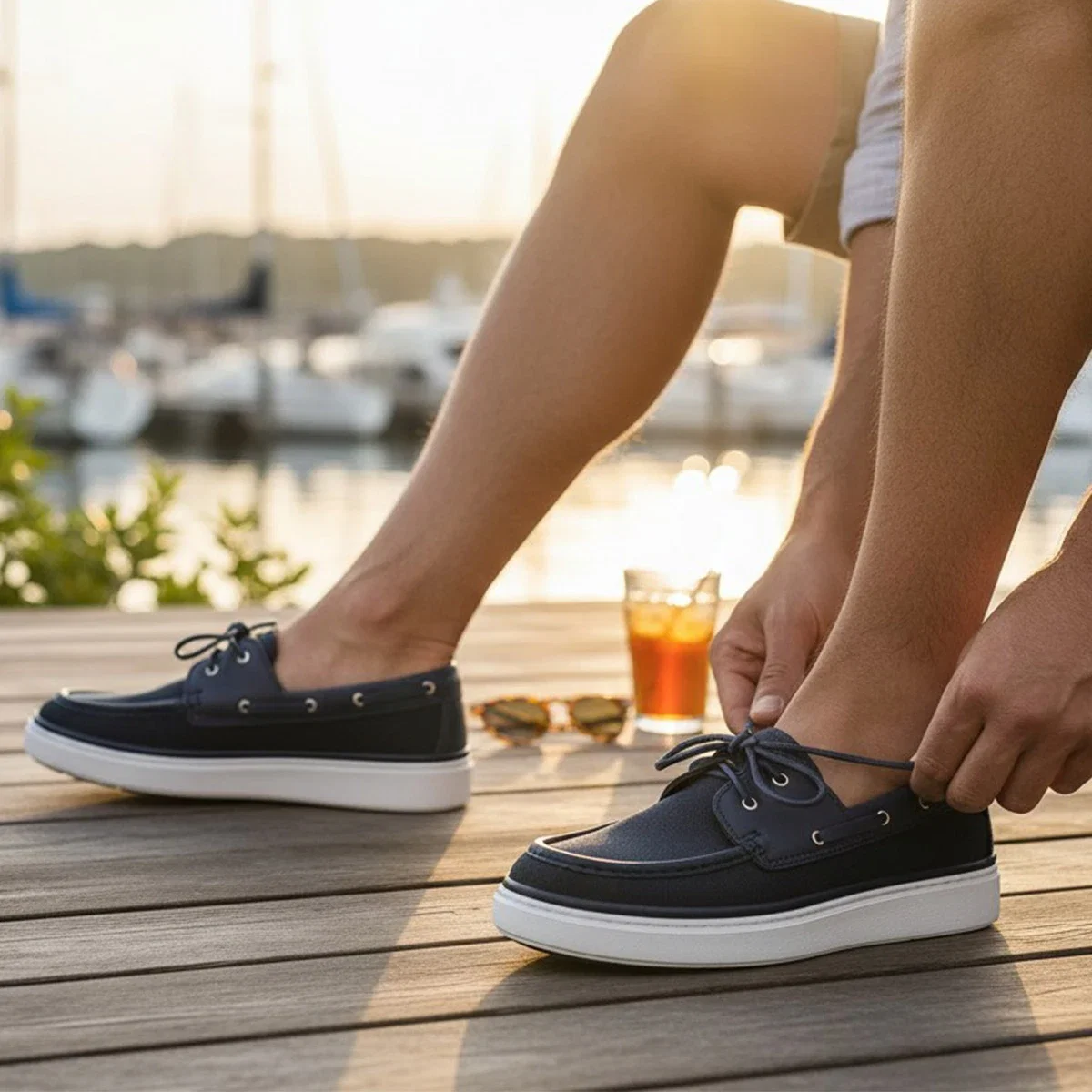 Conteyner Erkek 614 Keten Lacivert - Görsel 4