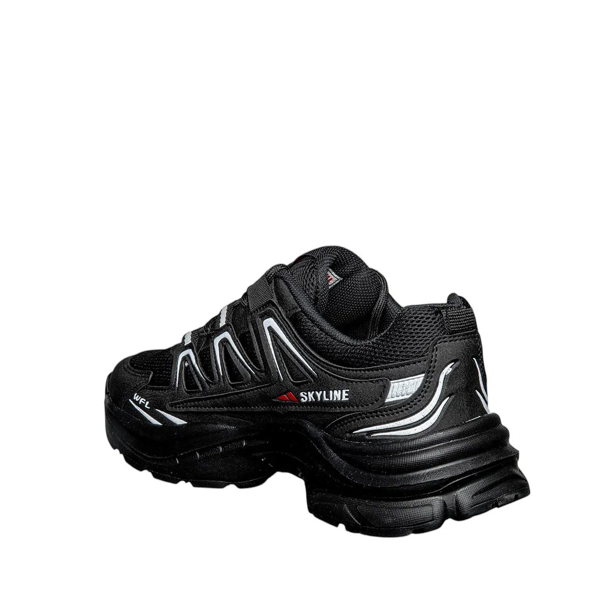 Wanderfull Garson 4281 Anorak Siyah Beyaz Siyah - Görsel 3