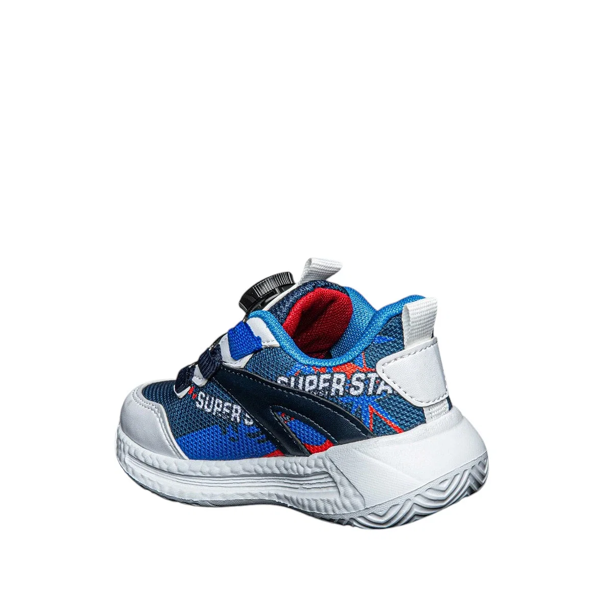 Süperstar Patik 020-6 Anorak Beyaz Lacivert Kırmızı - Görsel 3