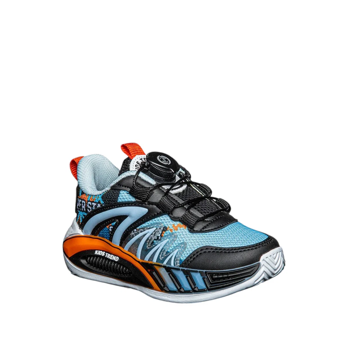 Süperstar Patik 020-1 Anorak Siyah Mavi Oranj - Görsel 2