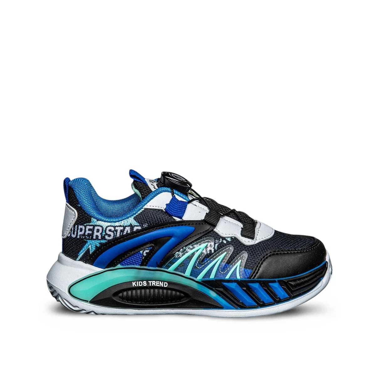 Süperstar Filet 020-5 Anorak Siyah Saks Su Yeşili - Görsel 1