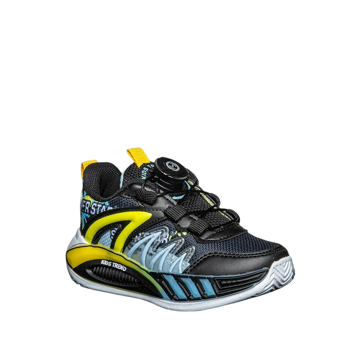 Süperstar Patik 020-3 Anorak Siyah Bebe Mavi Sarı - Görsel 2