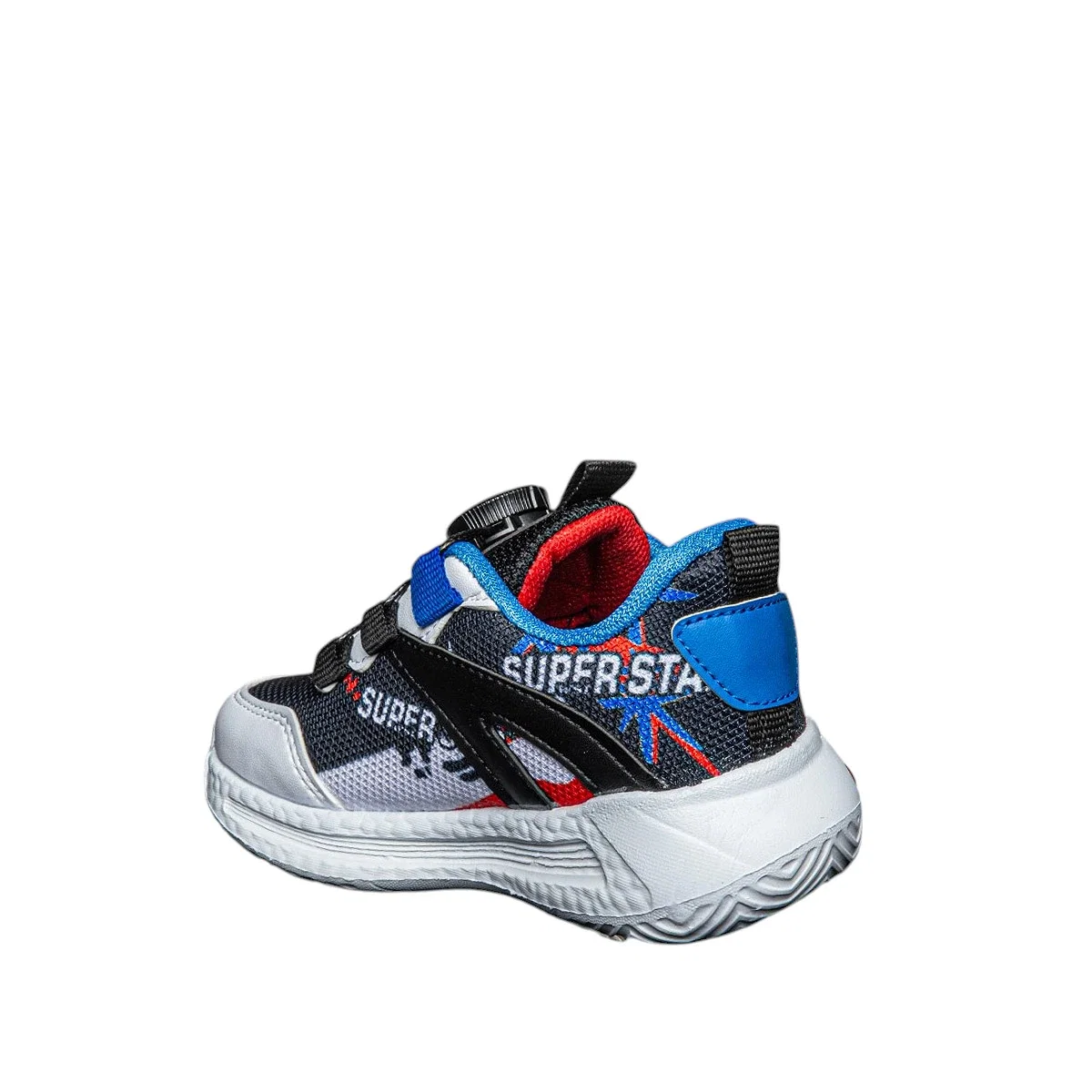 Süperstar Patik 020-2 Anorak Beyaz Siyah Kırmızı - Görsel 3