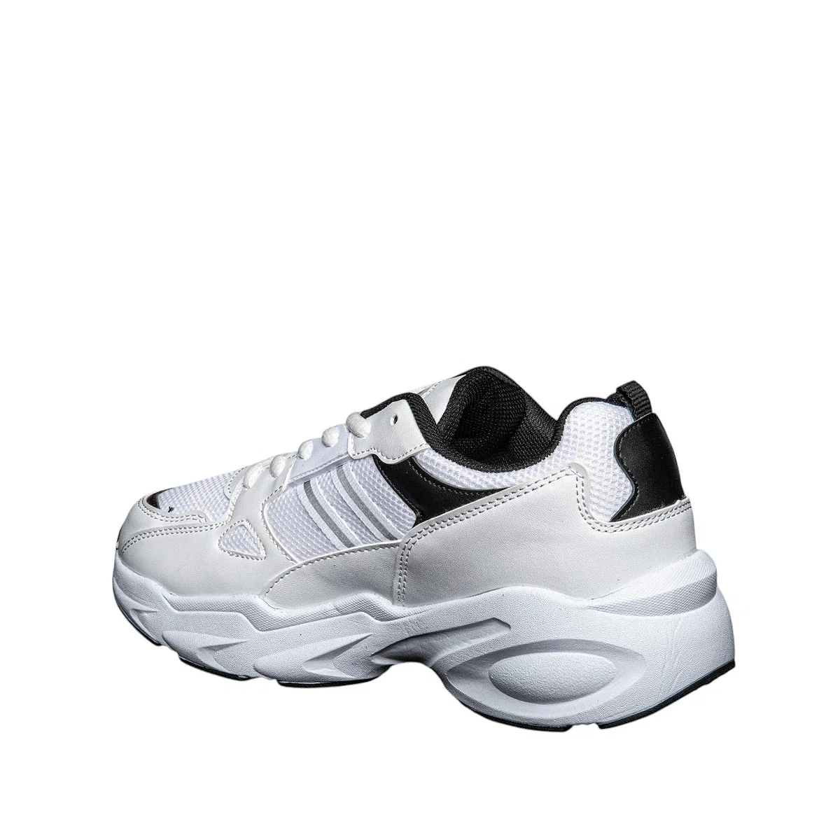 Queen Step Zenne 2150-02 Anorak Beyaz Siyah - Görsel 3