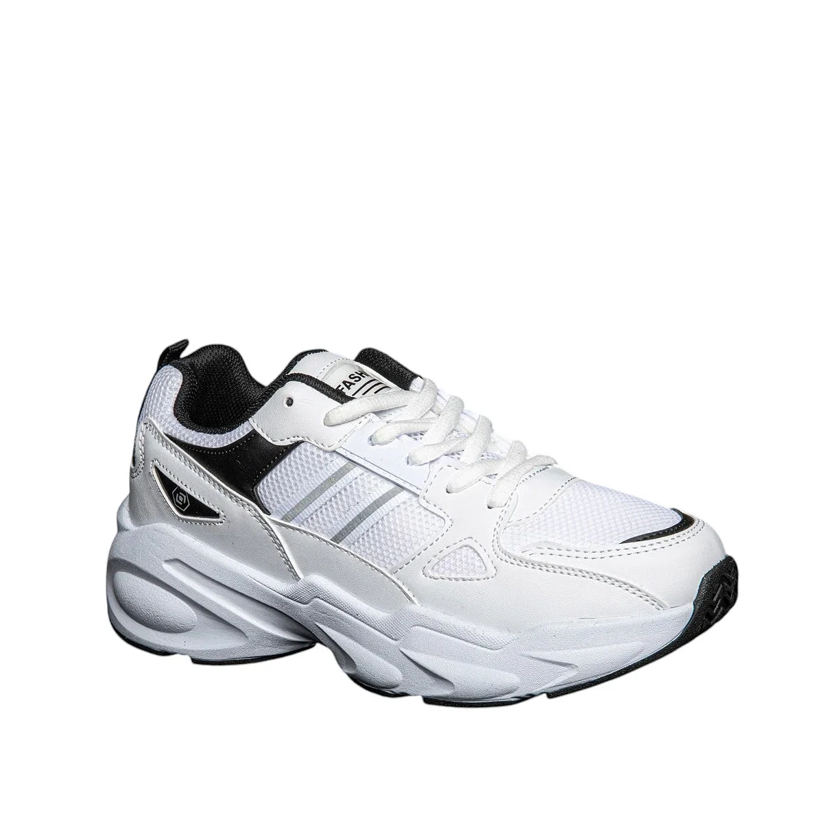 Queen Step Zenne 2150-02 Anorak Beyaz Siyah - Görsel 2