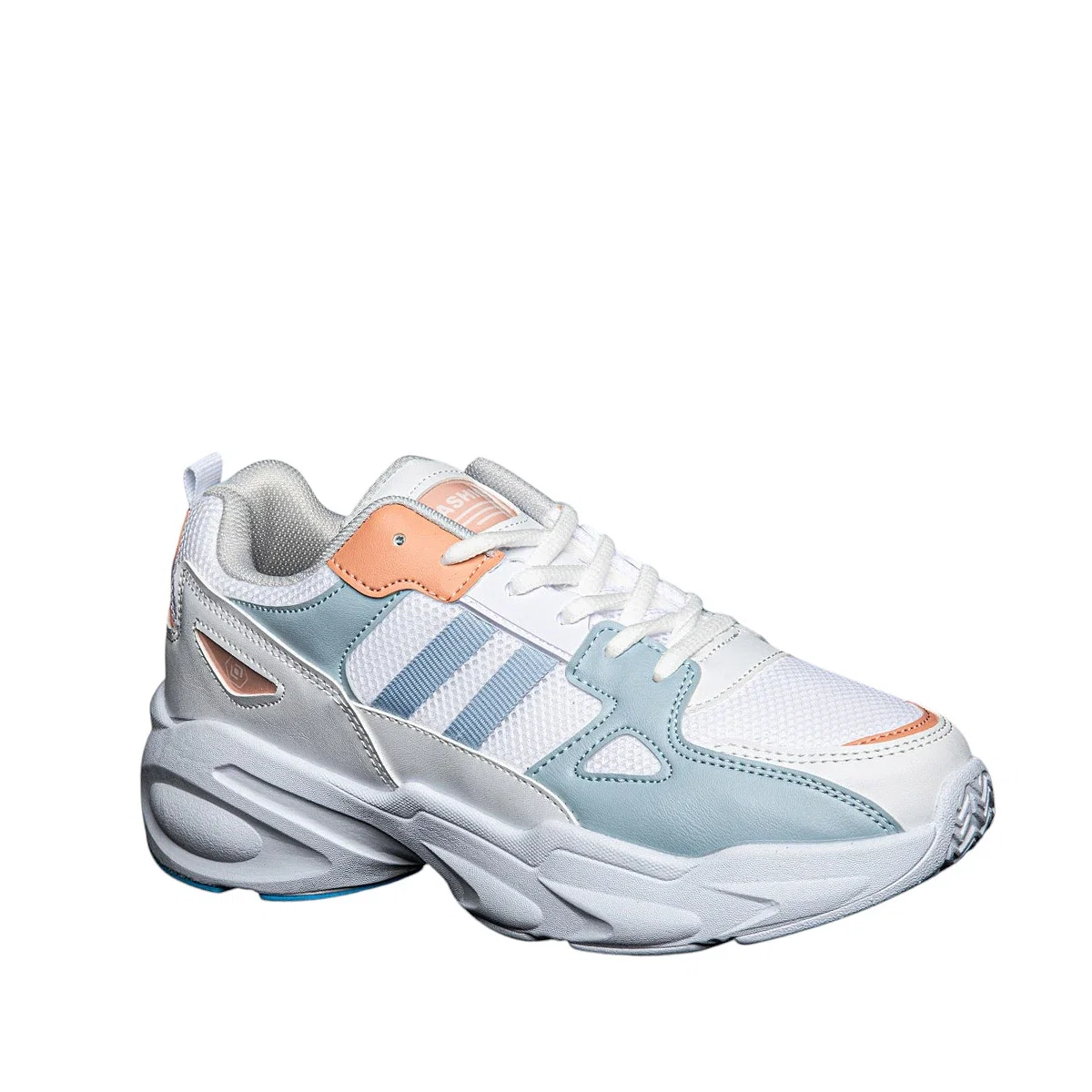 Queen Step Zenne 2150-06 Anorak Beyaz Pudra Bebe Mavi - Görsel 2