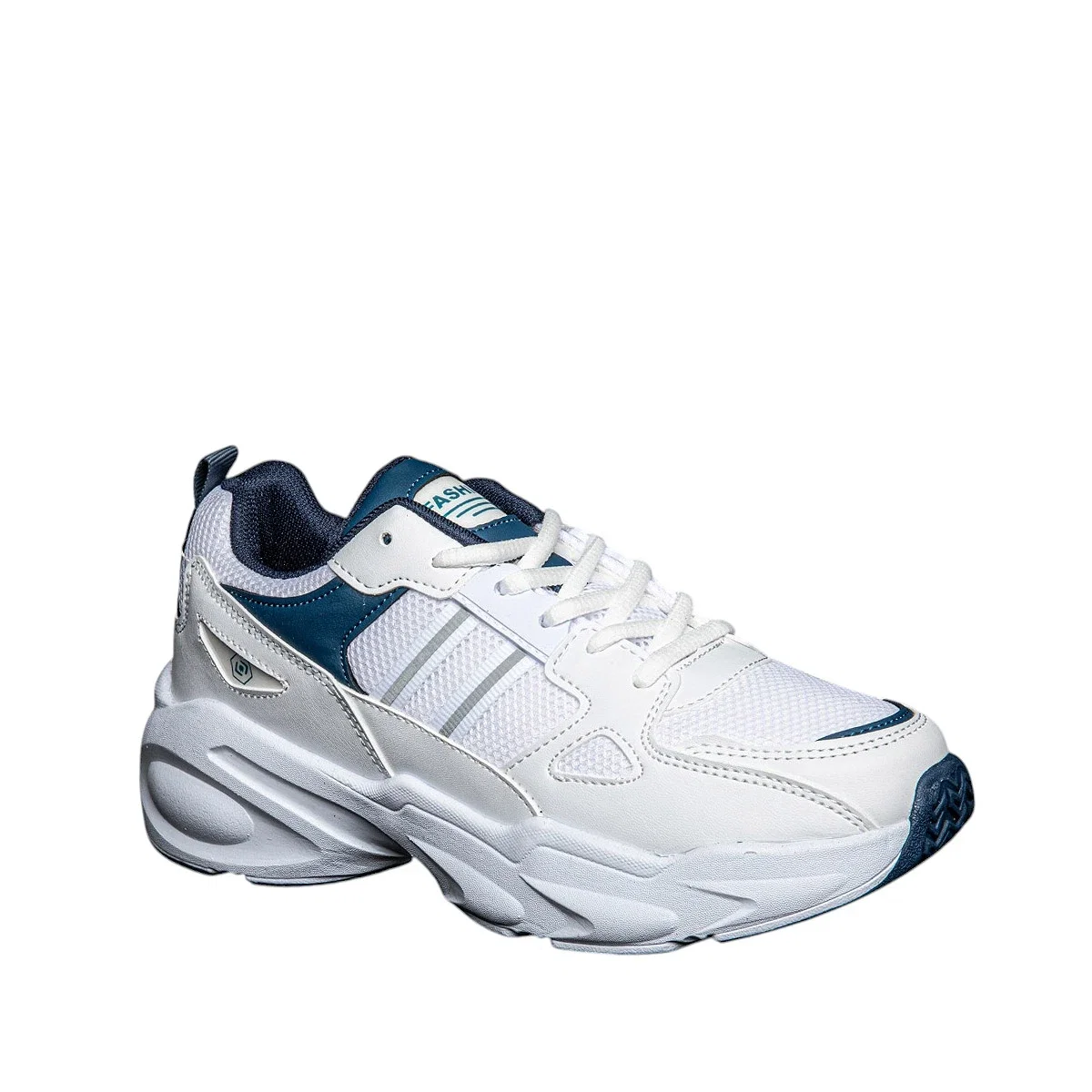 Queen Step Zenne 2150-11 Anorak Beyaz İndigo - Görsel 2