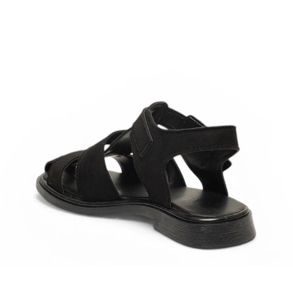 Genel Zenne Sandalet S-102 Süet Siyah - Görsel 3