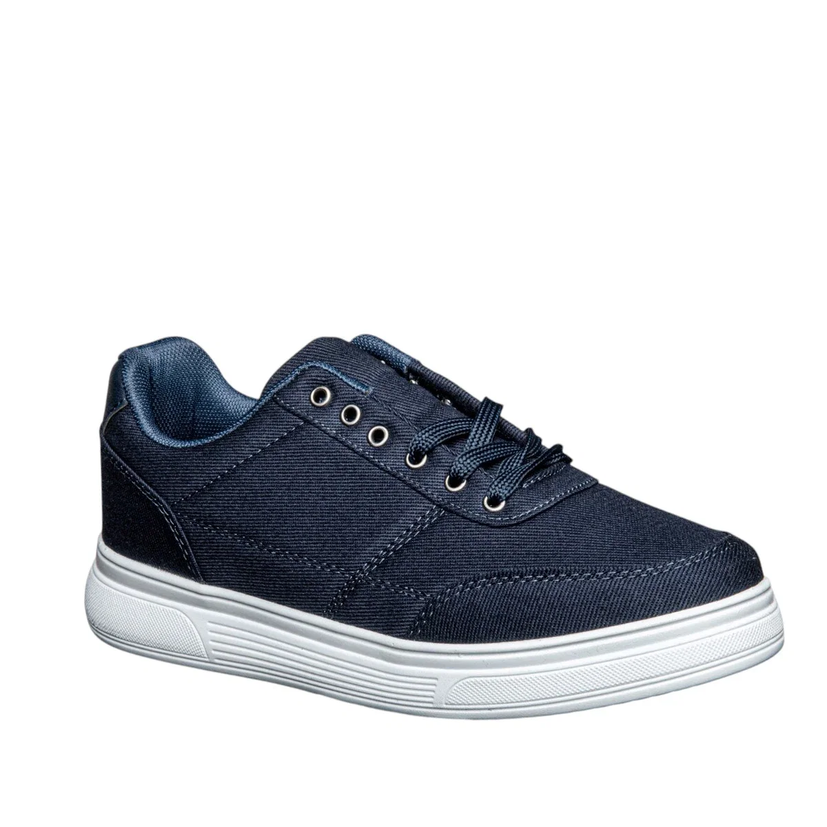 Jack Lion Erkek 605 Keten Lacivert Beyaz