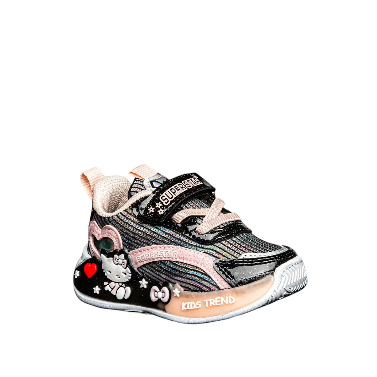 Superstar Bebe 405-2 Anorak Siyah Pudra