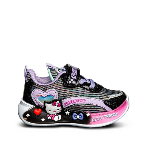 Superstar Bebe 405-1 Anorak Siyah Lila - Görsel 1