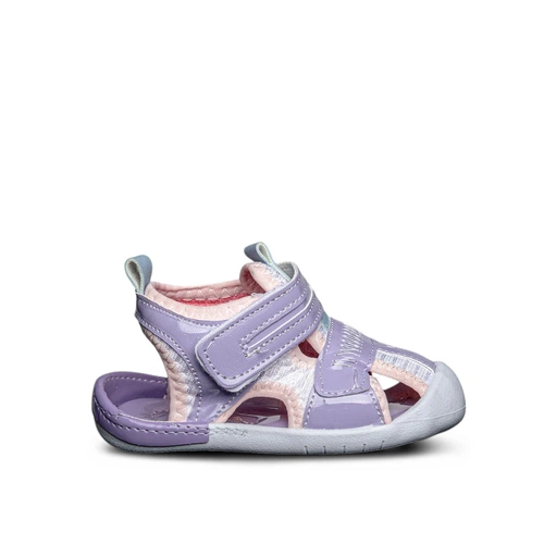 Pufix Bebe 001 Sandalet Lila - Görsel 1