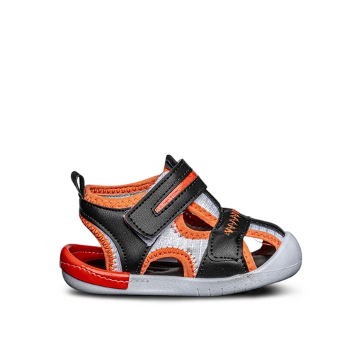 Pufix Bebe 001 Sandalet Siyah - Görsel 1