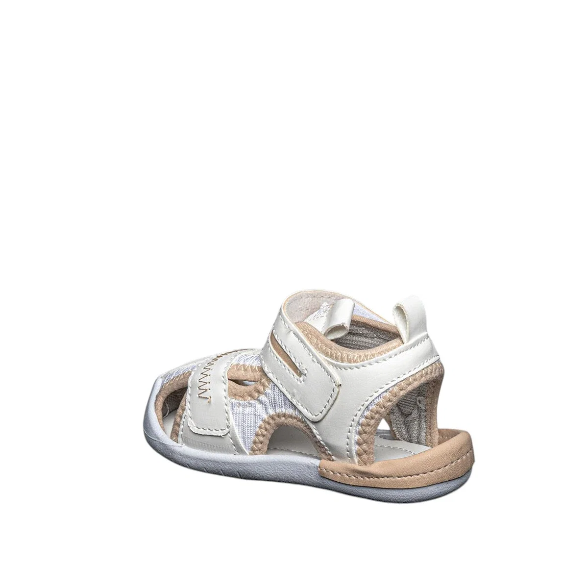 Pufix Bebe 001 Sandalet Beyaz Nut