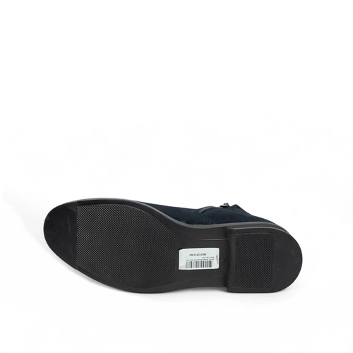 Moon Shoes Erkek Bot Deri 510 Süet Lacivert - Görsel 4