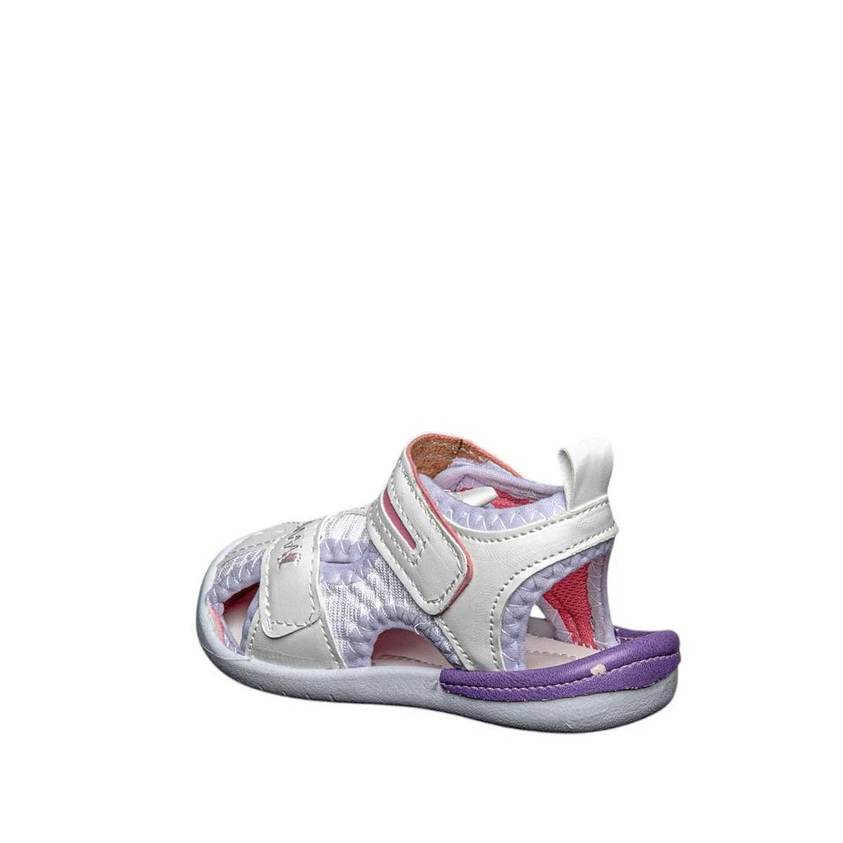 Pufix Bebe 001 Sandalet Beyaz Lila - Görsel 3