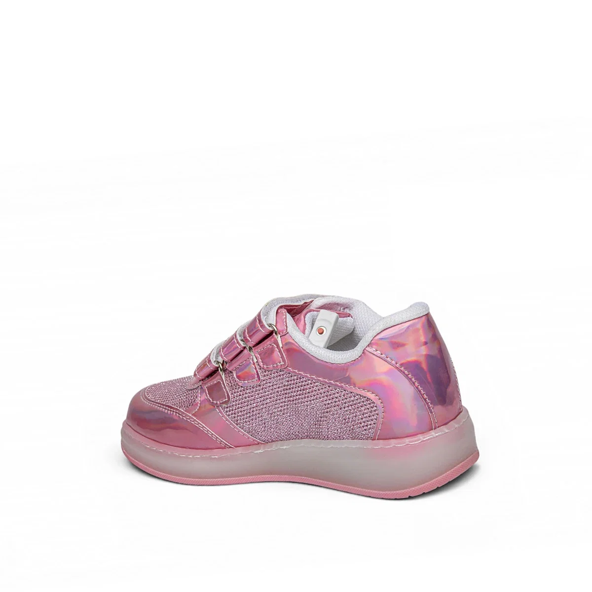 Le Petit Filet Ayna Pembe Taşlı Şarj Led - Görsel 3