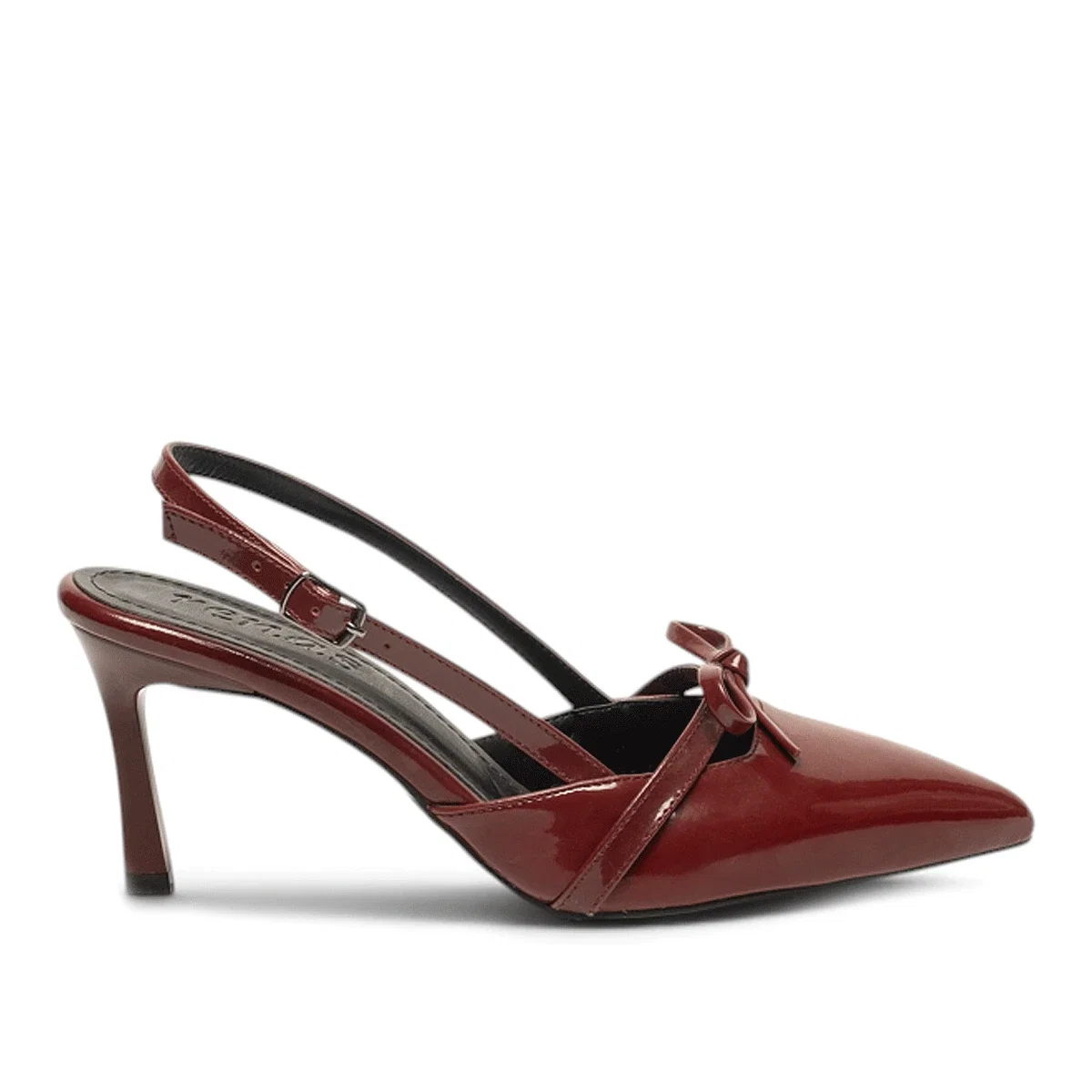 Renas Zenne Stiletto 214 Rugan Bordo - Görsel 1