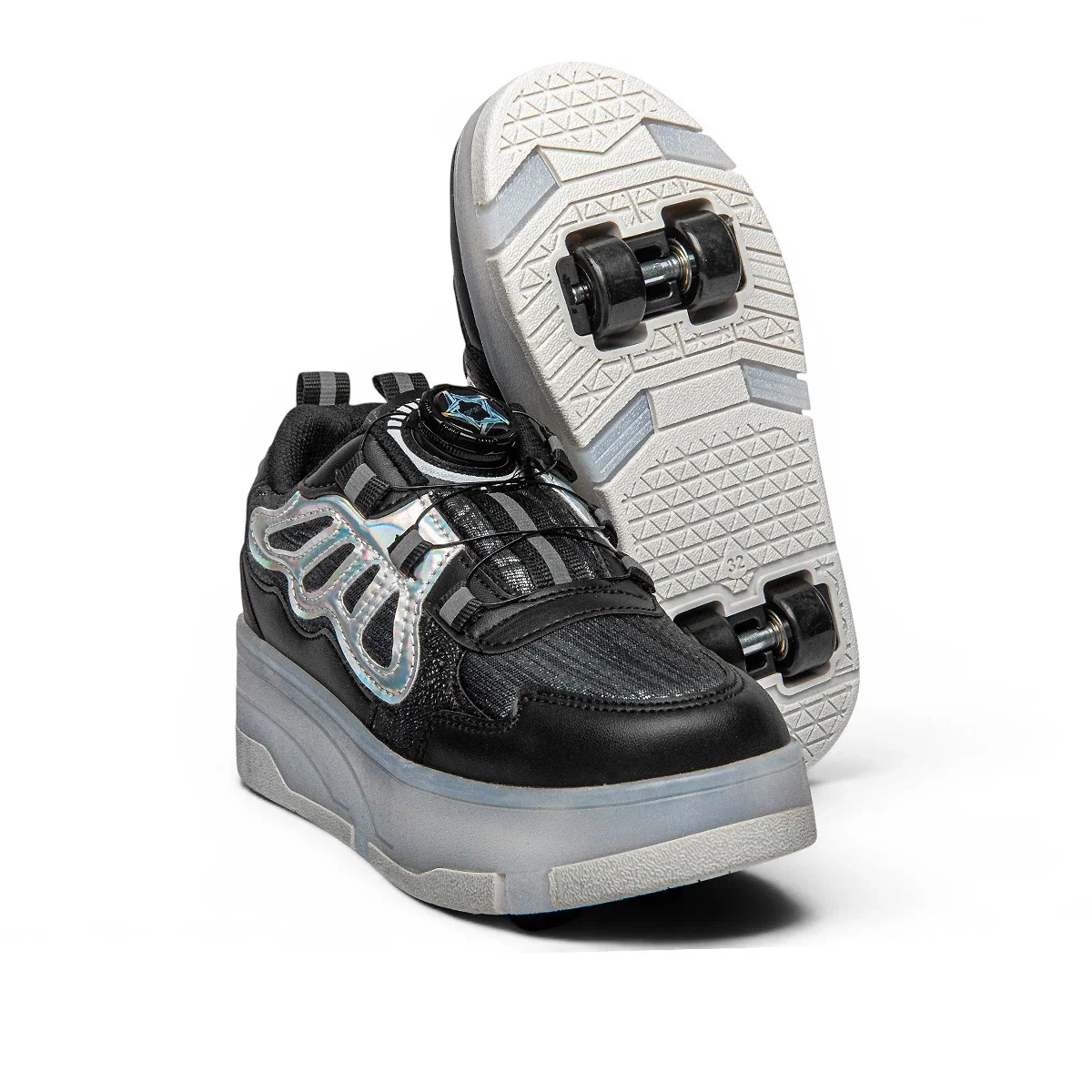 Twingers Filet Patenli 002 Anorak Siyah - Görsel 1
