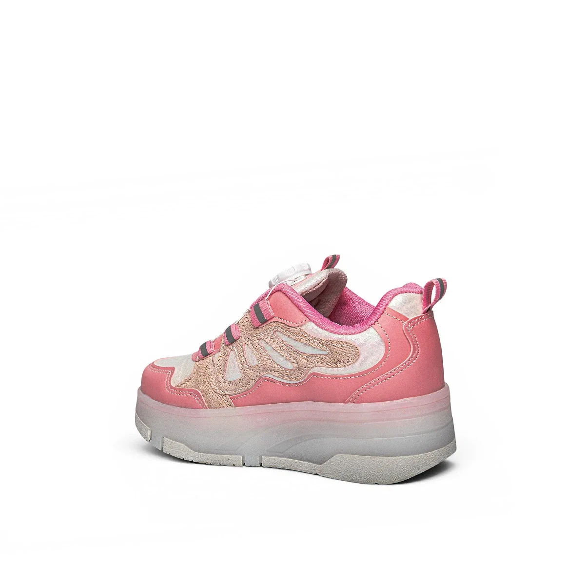 Twingers Filet Patenli 002 Anorak Pembe - Görsel 4