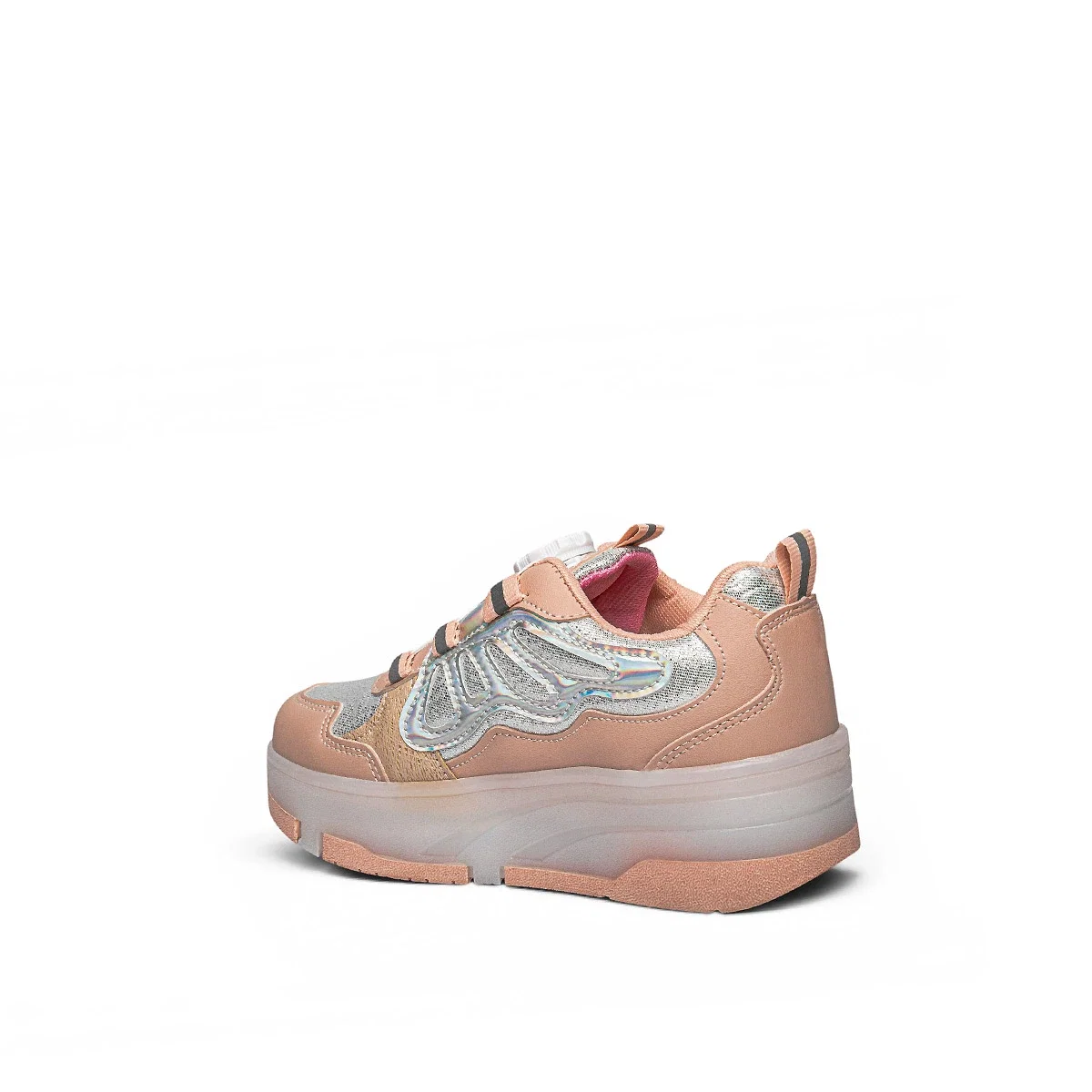 Twingers Filet Patenli 002 Anorak Pudra - Görsel 4