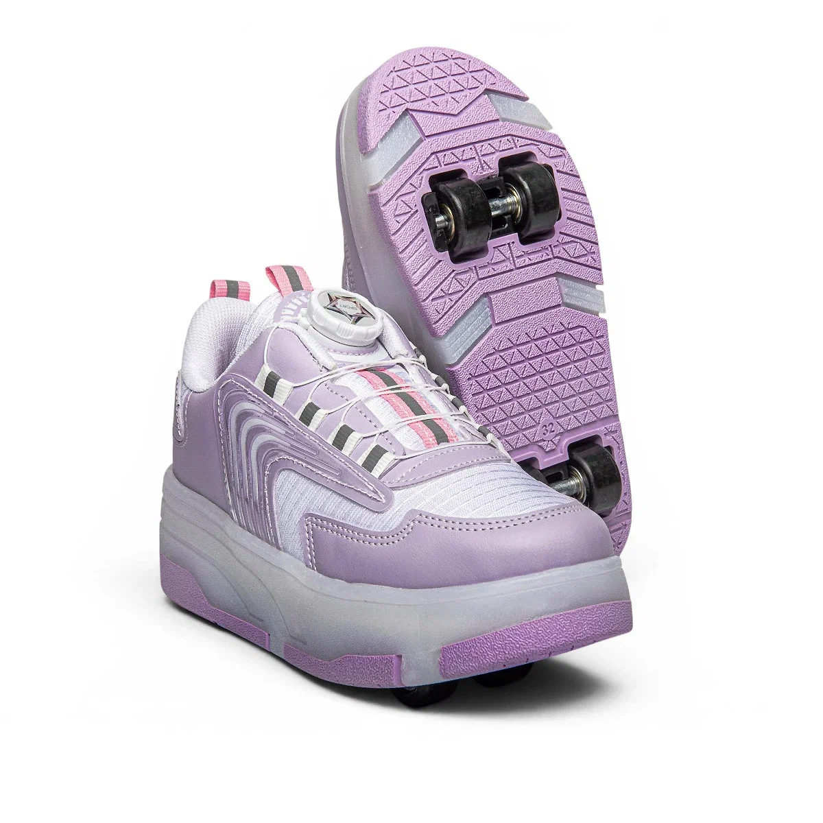 Twingers Filet Patenli 001 Anorak Lila - Görsel 1