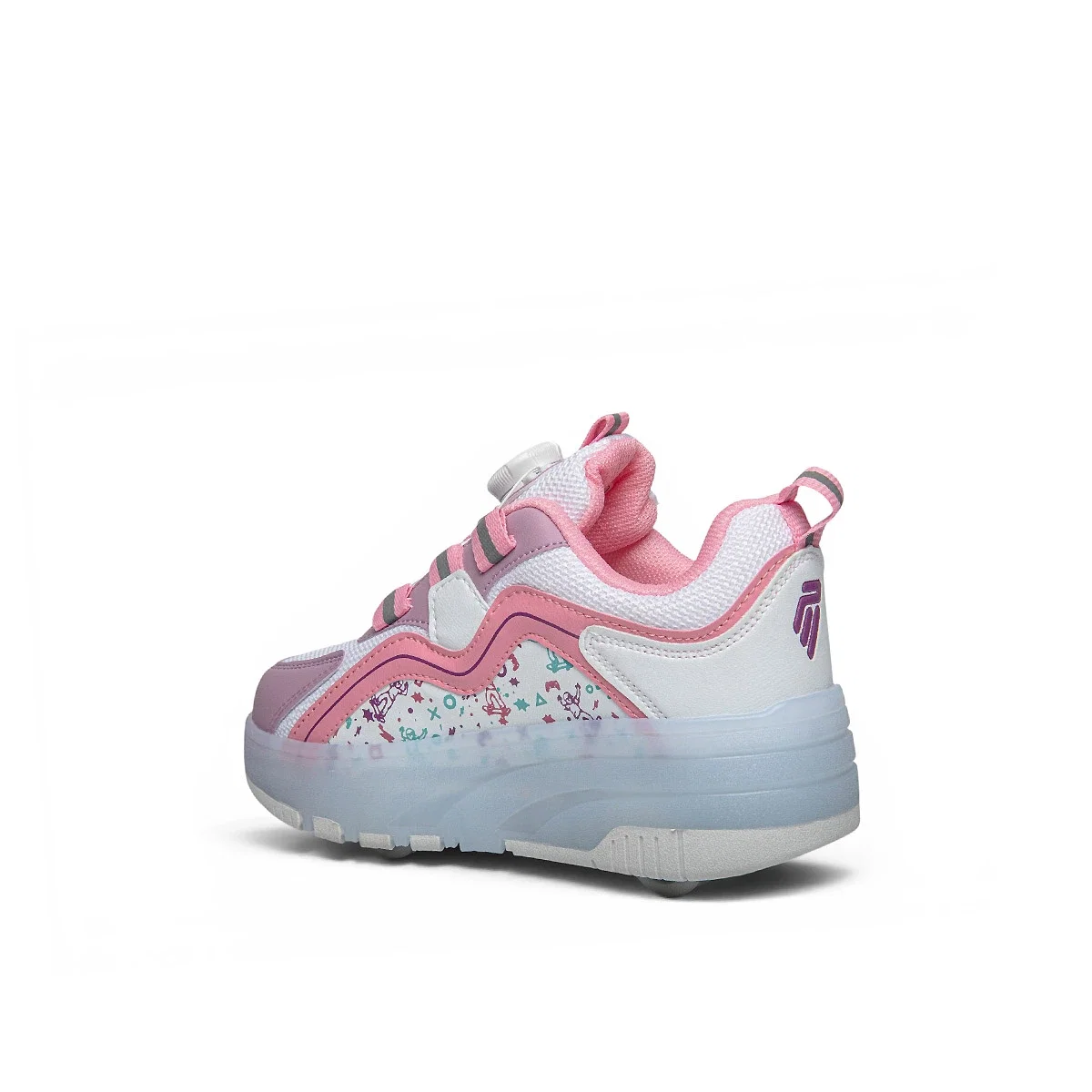 Minipa Filet Patenli 6504 Cilt Beyaz Pembe - Görsel 4