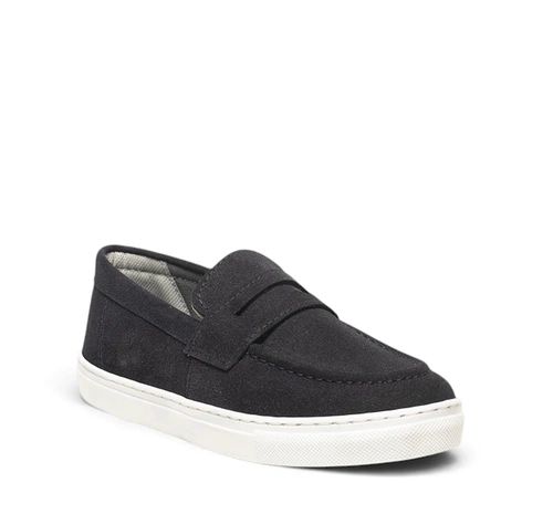 Genel Garson Loafer G026 Süet Lacivert - Görsel 2
