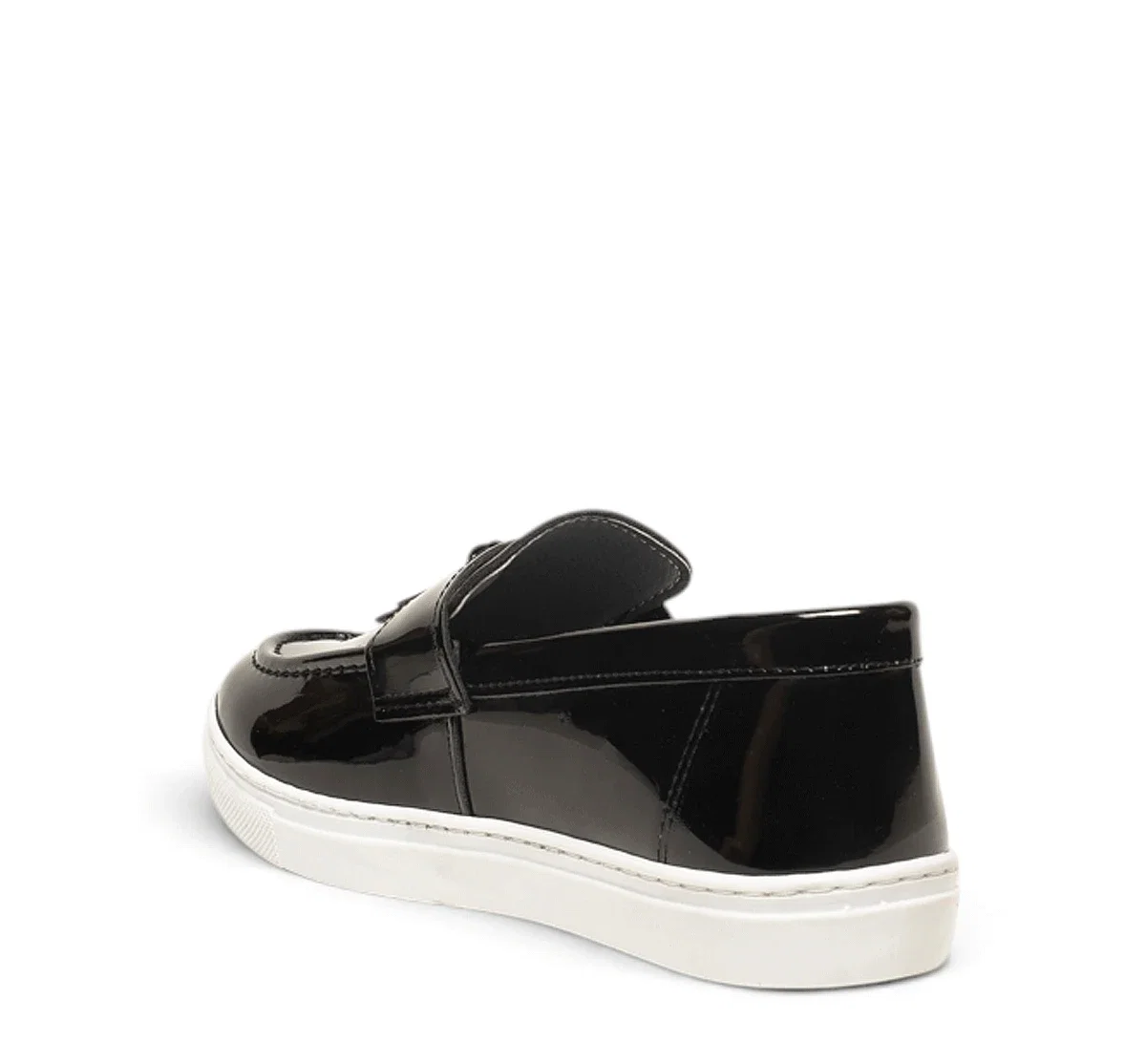 Genel Garson Loafer G049 Rugan Siyah