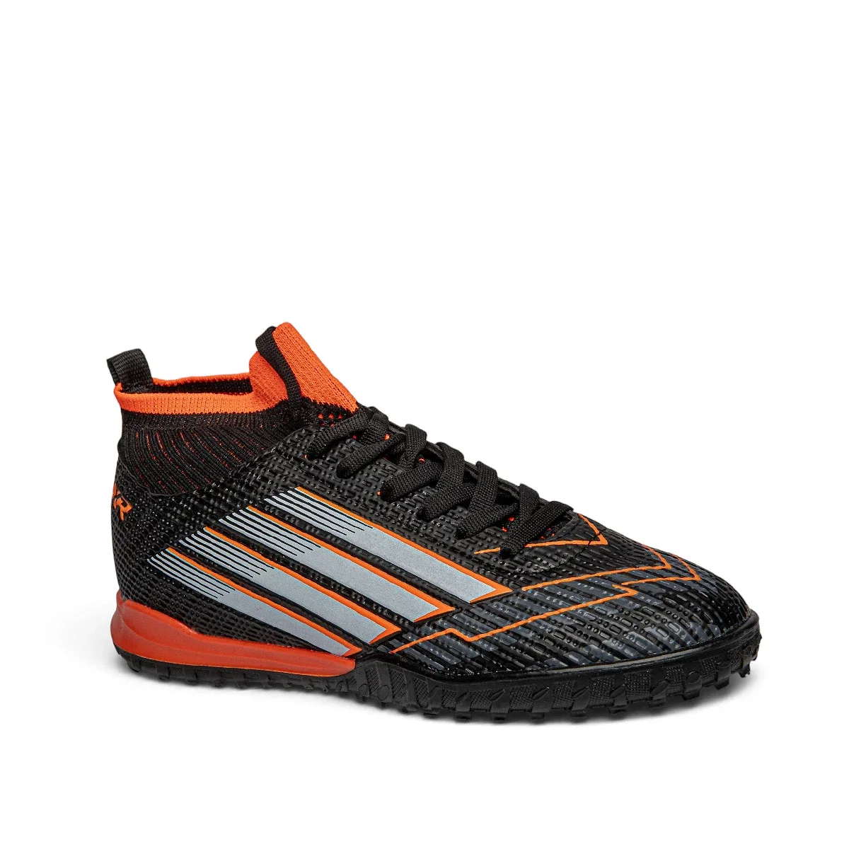 Xr Garson 02 Halı Saha Siyah Oranj