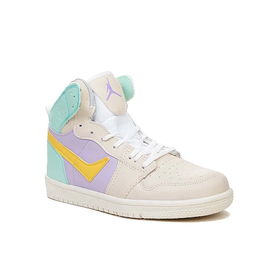 Lambirlent Garson Basket 807021 Cilt Krem Mor sarı