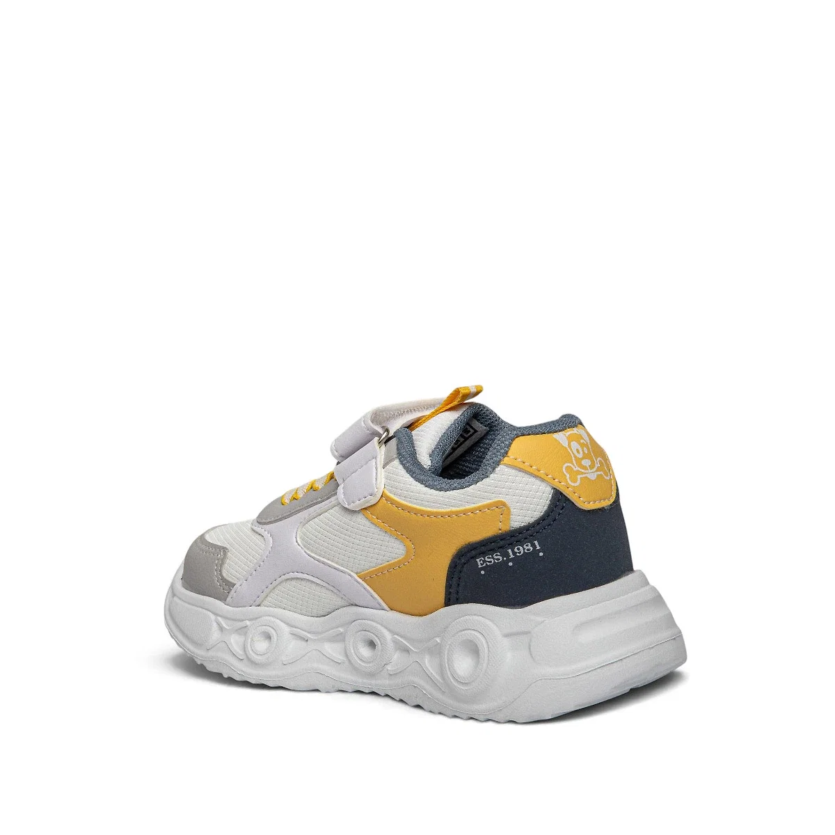 Deep Patik 1115 Cilt Beyaz Sarı - Görsel 3