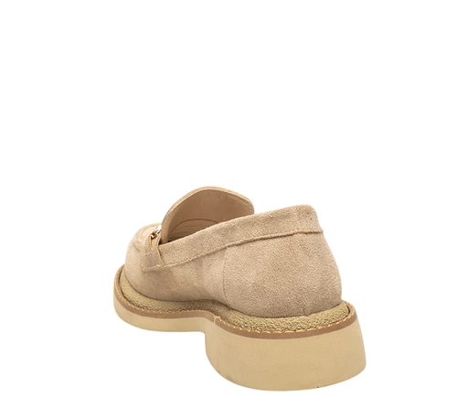 Genel Zenne Loafer 501 Süet Bej - Görsel 3