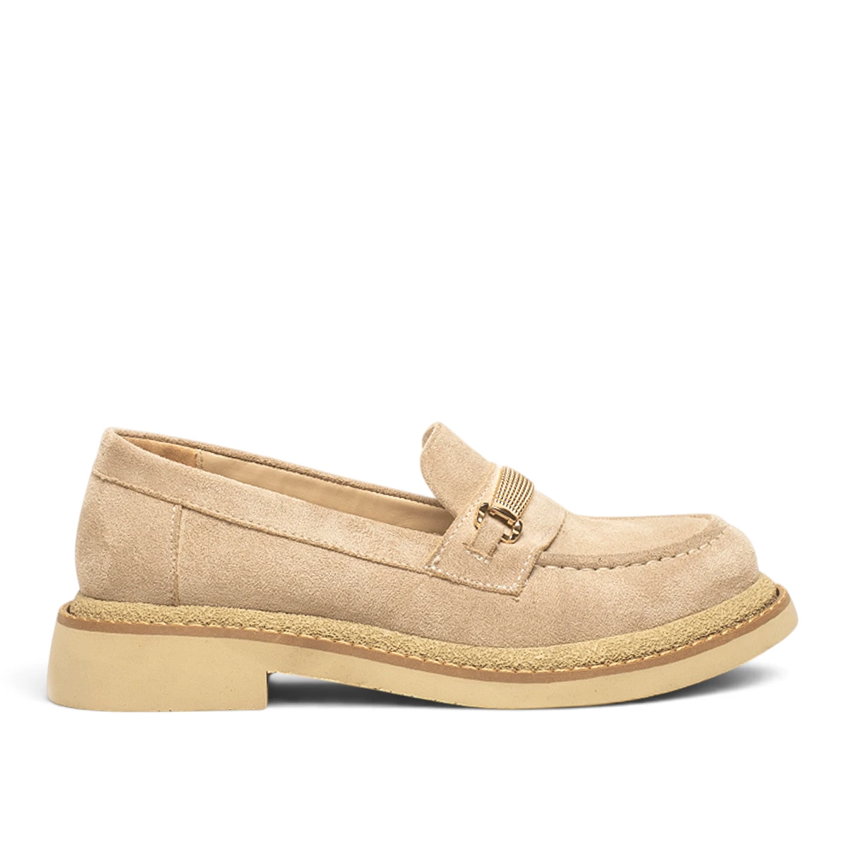Genel Zenne Loafer 501 Süet Bej