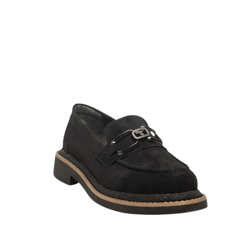 Genel Zenne Loafer 506 Süet Siyah - Görsel 2