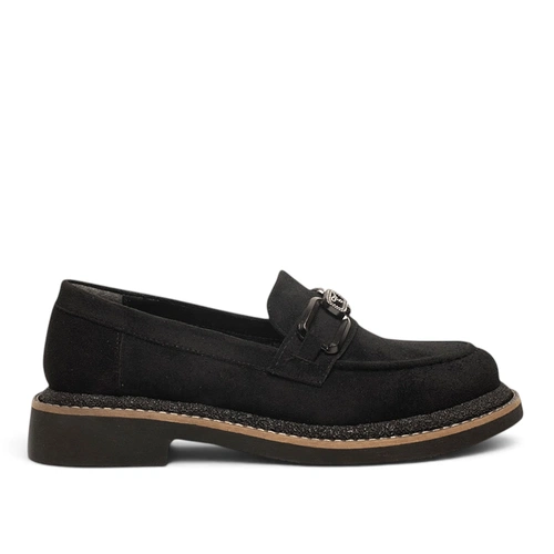 Genel Zenne Loafer 506 Süet Siyah - Görsel 1