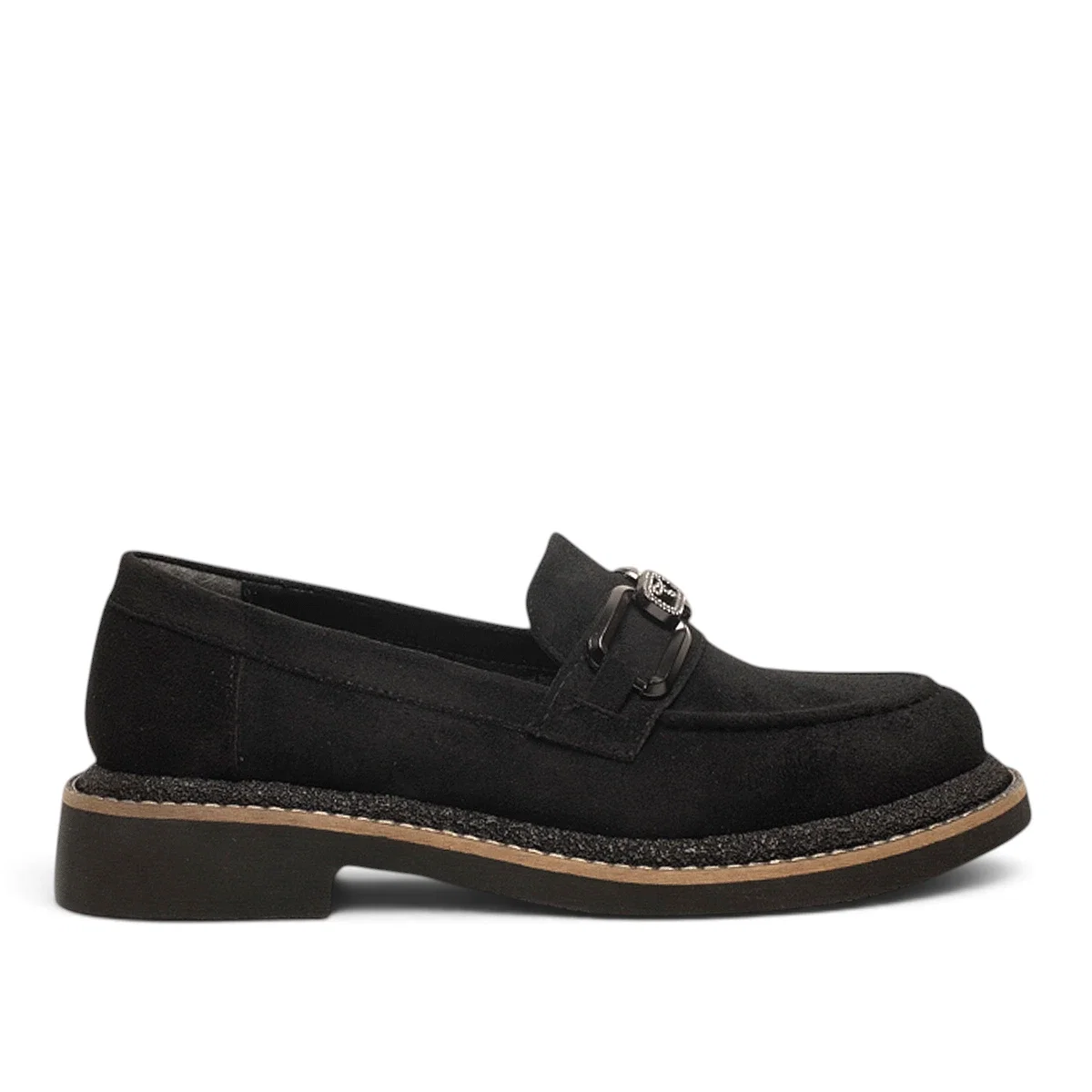 Genel Zenne Loafer 506 Süet Siyah - Görsel 1