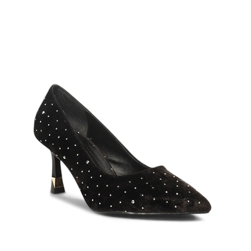 Renas Zenne Stiletto 227 Kadife Siyah - Görsel 2