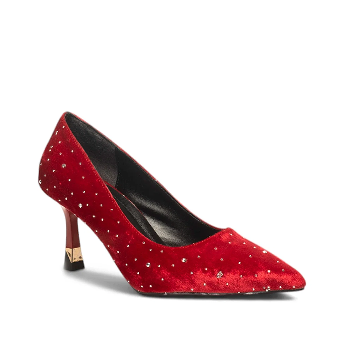 Renas Zenne Stiletto 227 Kadife Kırmızı - Görsel 2